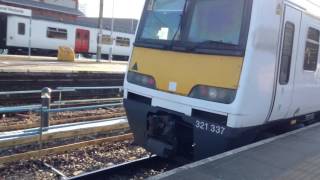 Trains at Southend Victoria ShenfieldSouthend Line 21117 [upl. by Qifahs]