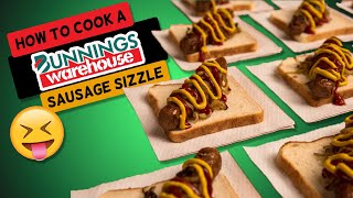 How to cook the perfect Bunnings sausage sizzle [upl. by Aidnic462]