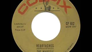 1961 HITS ARCHIVE Heartaches  Marcels [upl. by Westbrooke]