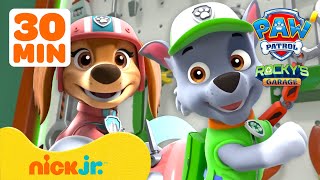 PAW Patrols Rockys Garage Compilation 6  Nick Jr [upl. by Ashlee]