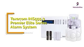 Texecom INS5553 Premier Elite Series Alarm System User Guide  Overview and Features [upl. by Nicolette798]