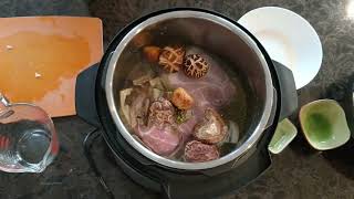 How to make Instant Pot Lotus Root Soup  easy and healthy  Home Cooking with Mom [upl. by Grados]