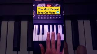 The Most Easiest Song On Piano 😱 industrybabylilnasx piano tiktok shorts [upl. by Dviad]