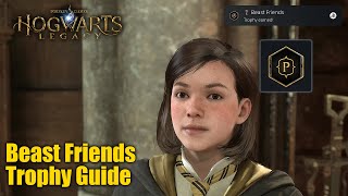 Hogwarts Legacy • Beast Friends Trophy Guide Complete Poppy Sweeting’s relationship line [upl. by Onia]