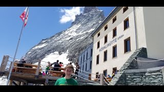 Hiking to the Hörnlihütte in the Swiss Alps [upl. by Daegal605]