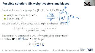 Lecture 5 of NLP with deep learning 202425 [upl. by Nylaehs]