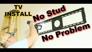 Best Way to Attach TV Mount to Just Drywall [upl. by Cassady811]