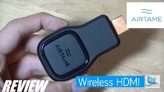 REVIEW Airtame Wireless HDMI DongleAdapter [upl. by Iral]