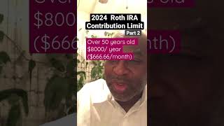 2024 Roth IRA Contribution Limits investing [upl. by Gregrory218]