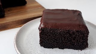 Moist Chocolate Cake Recipe  How To Make Moist Chocolate Cake [upl. by Hinda]