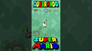 descobri outro glitch glitch nintendo glitchbug supermario macetes trick dica mario funny [upl. by Ynatirb598]