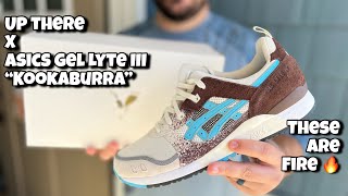 UP THERE X ASICS Gel Lyte III “Kookaburra” Review and OnFeet Top 10 2023 Sneaker [upl. by Ahsiym433]