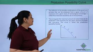 Class 12th – Production Possibility Curve PPC  Economics  Tutorials Point [upl. by Syman]