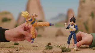 Dragon Ball Super  Figuras Deluxe y Kame hame ha [upl. by Nerrak393]