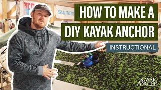 How To Make A DIY Kayak Anchor  Instructional [upl. by Malliw]