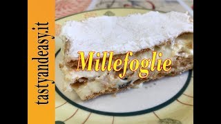 Torta Millefoglie alla Crema Diplomatica [upl. by Noslien727]