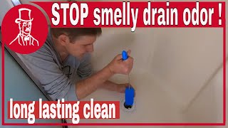 How to clean a smelly drain in shower or sink [upl. by Coniah]