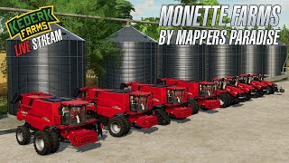 🔴 Large Scale Canadian Cattle Farming  Monette Farms by Mappers Paradise  FS22 [upl. by Bartie]