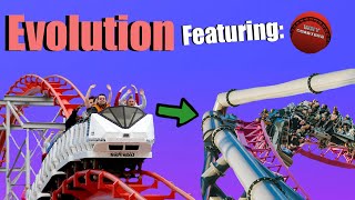 The Evolution of Hyper Coaster  Featuring WNY Coasters [upl. by Erwin]