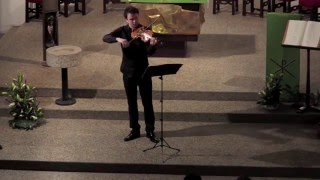 Telemann 12 fantasias for violin fantasia n°1 JeanBaptiste Poyard Live [upl. by Rebba616]