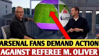 🔴Arsenal Fans Demand Action Against Referee Michael Oliver [upl. by Peltier]