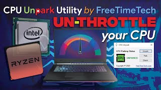 CPU Unpark Utility  Unthrottle your CPU [upl. by Evvy]