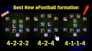 Top 10 Hidden Formations Update In eFootball 2024 Mobile  424 Formation Available 🤔 [upl. by Kcirde]