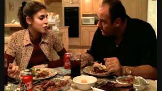 The Sopranos  Italian Dinner Discussion [upl. by Favien195]