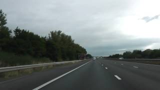 Driving On The M5 From J31 A30 A38 To Gordano Services J19 Portbury Bristol Somerset England [upl. by Stacia]