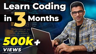 Learn coding in 3 months step by step coding roadmap  How to learn to code for absolute beginners [upl. by Agnes830]