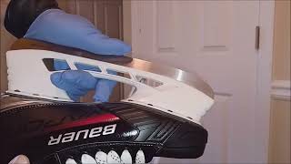 Bauer Vapor X4 skate fitting [upl. by Tterrag]