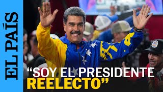 VENEZUELA  El discurso de NICOLÁS MADURO tras ser anunciado como ganador de las elecciones [upl. by Eltsyrhc640]