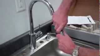 How to Install a Kitchen Faucet [upl. by Janeen]