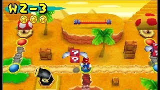 New Super Mario Bros DS  World 23  Star Coins [upl. by Skardol]