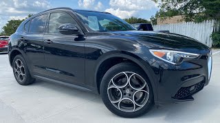 2018 Alfa Romeo Stelvio TI Sport AWD Test Drive amp Walkaround [upl. by Ablasor]