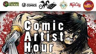 Comic Artist Hour wLes Garner E16 WSTEVE GEIGER [upl. by Quick]