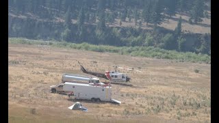 Helicopter Log Crew Harassed by Sasquatch at Base Camp [upl. by Germaine]