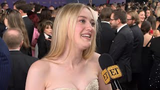 Dakota Fanning Details Being Asked quotSuper Inappropriate Questionsquot as a Child Star  THR News [upl. by Anawk]