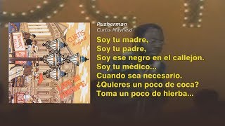 Pusherman  Curtis Mayfield Subtitulado al Español [upl. by Ellebanna]