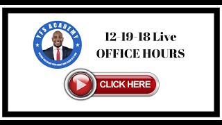 YFS Academy  121918 Live QampA [upl. by Crudden792]