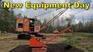 New Machine Shop Yard Equipment  Bantam C35 Dragline Crane  Restoration Project [upl. by Ilak672]