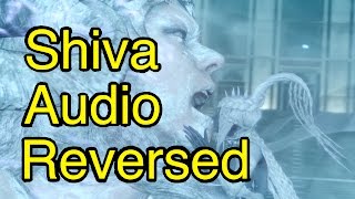 FFXV Shiva Speech Reversed Audio Played Backwards From Chapter 14 of Final Fantasy 15 [upl. by Oisor]