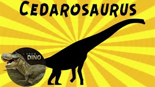 Cedarosaurus Dinosaur of the Day [upl. by Gabbie]