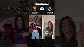 VISCA BARÇA Vs HALA MADRID  Prt 8 shorts dance music halamadrid viscabarça laliga [upl. by Leasa]