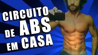 Circuito de Abdominais em Casa  Six Pack Abs Home Workout [upl. by Osei]