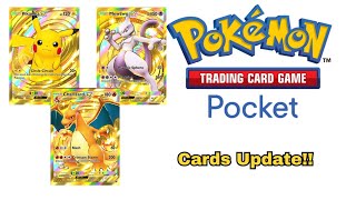 Pokemon TCG Pocket  Cards update [upl. by Piselli922]