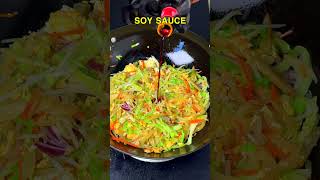 How is this egg and pancake stirfry so tasty 🥚🍳 EggRecipes PancakeStirFry asianfoodies [upl. by Anhsirk191]