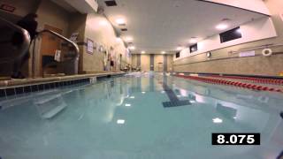 118 Seconds  25 Meter Freestyle Sprint [upl. by Ewan]