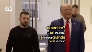 Incontro TRUMP  ZELENSKY tradotto in ITALIANO oggi NEW YORK 2024 [upl. by Lrad857]