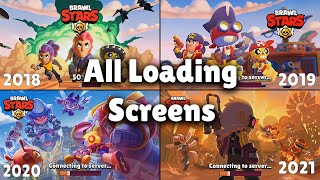 Brawl Stars  All Loading Screens 2017  2021 With Sound [upl. by Casavant191]